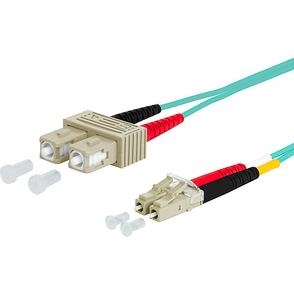 METZ CONNECT Duplexkabel LC/SC 50,0 OM3 1m 151J1EOJO10E